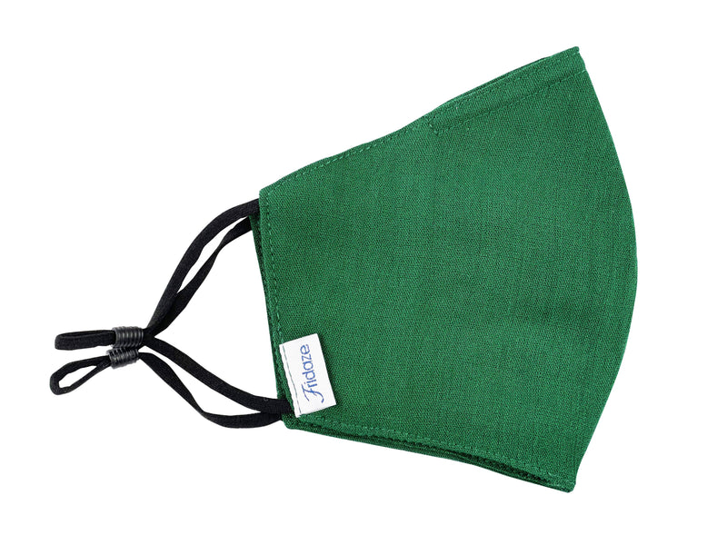 Adults - Fridaze 100% Linen Face Mask (No Filter Included) - Pine