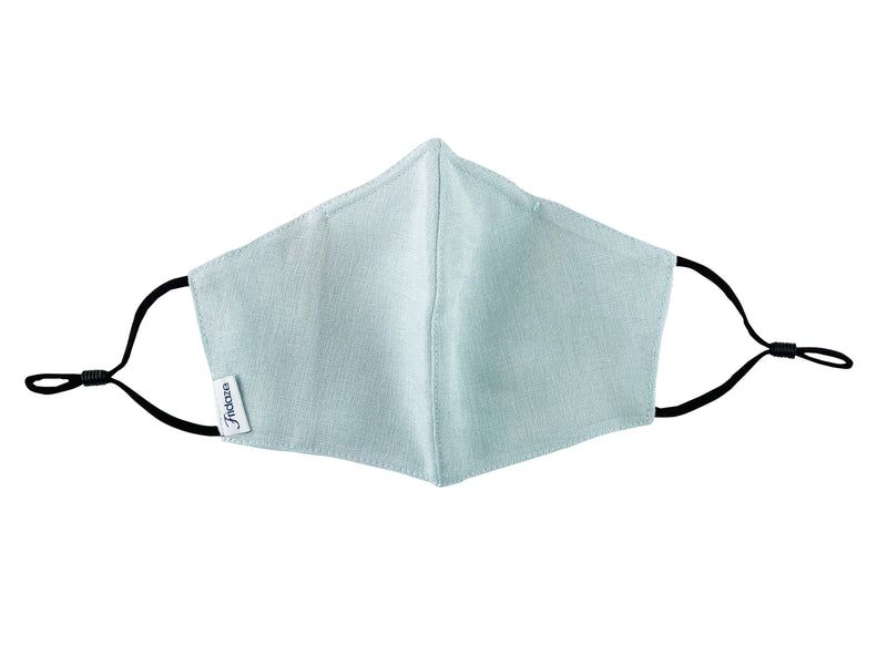 Adults - Fridaze 100% Linen Face Mask (No Filter Included) - Seaglass
