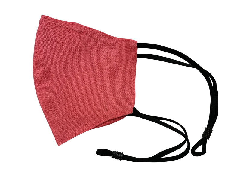 Children - Fridaze 100% Linen All Day School Masks incl. one PM 2.5 Filter - Passion Flower