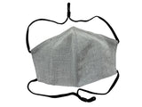 Children - Fridaze 100% Linen All Day School Masks incl. one PM 2.5 Filter - Pebble