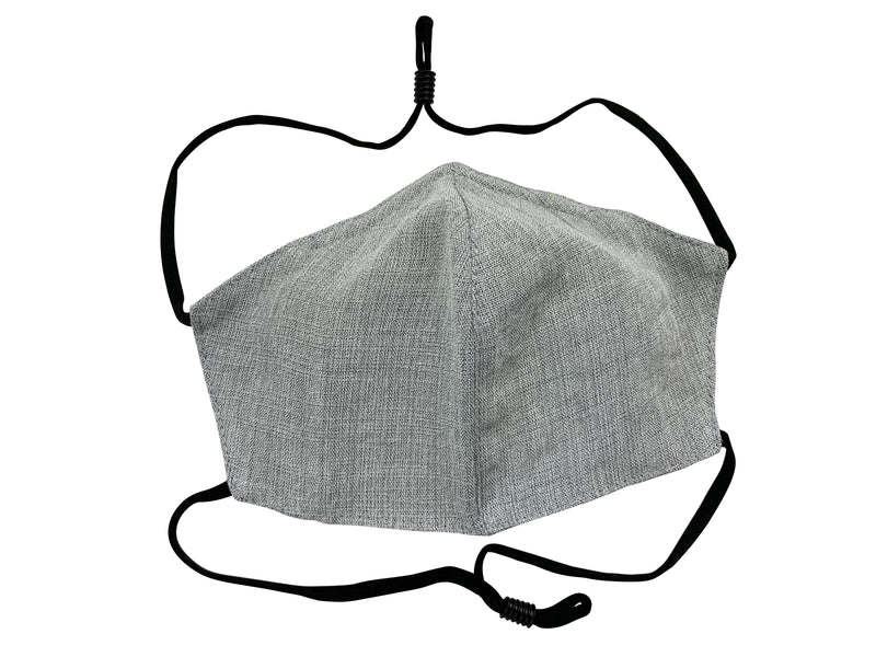 Children - Fridaze 100% Linen All Day School Masks incl. one PM 2.5 Filter - Pebble