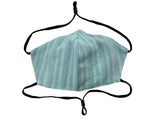 Children - Fridaze 100% Linen All Day School Masks incl. one PM 2.5 Filter - Sea Stripes