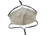 Children - Fridaze 100% Linen All Day School Masks incl. one PM 2.5 Filter - Sand