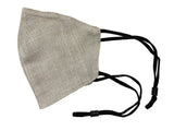 Children - Fridaze 100% Linen All Day School Masks incl. one PM 2.5 Filter - Sand