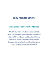 Adults - Fridaze 100% Linen Face Mask (Optional PM 2.5 Filter) - Black
