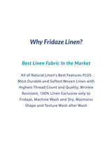 Adults - Fridaze 100% Linen Face Mask (No Filter Included) - Blueberry