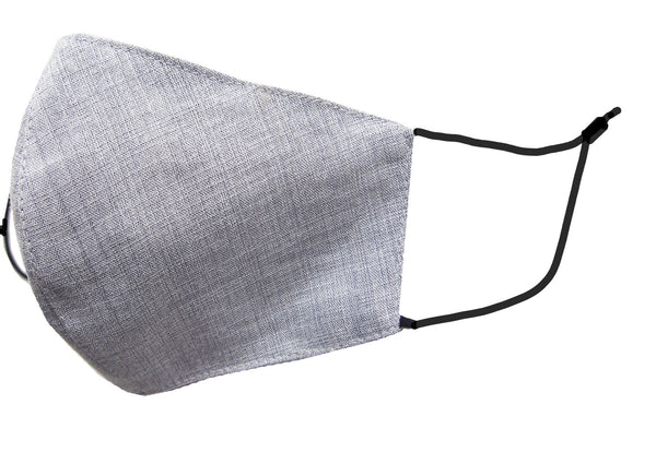 Adults - Fridaze 100% Linen Face Mask incl. one PM 2.5 Filter - Pebble