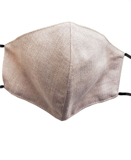 Adults - Fridaze 100% Linen Face Mask (Optional PM 2.5 Filter) - Sand