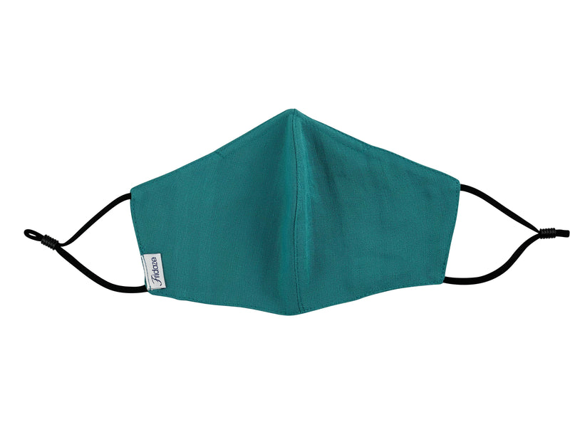 Adults - Fridaze 100% Linen Face Mask (No Filter Included)  - Topaz