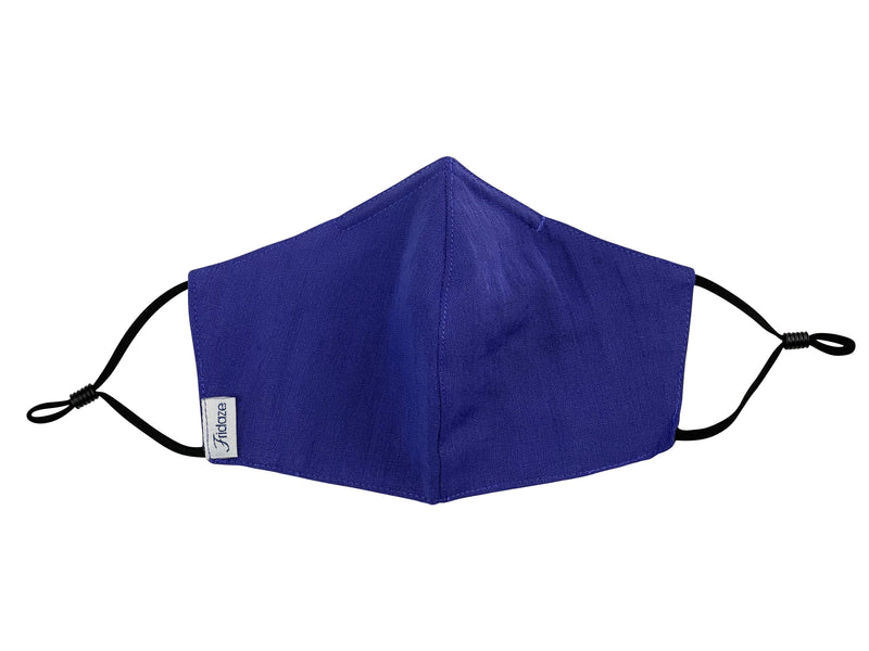 Adults - Fridaze 100% Linen Face Mask (No Filter Included)  - Violet