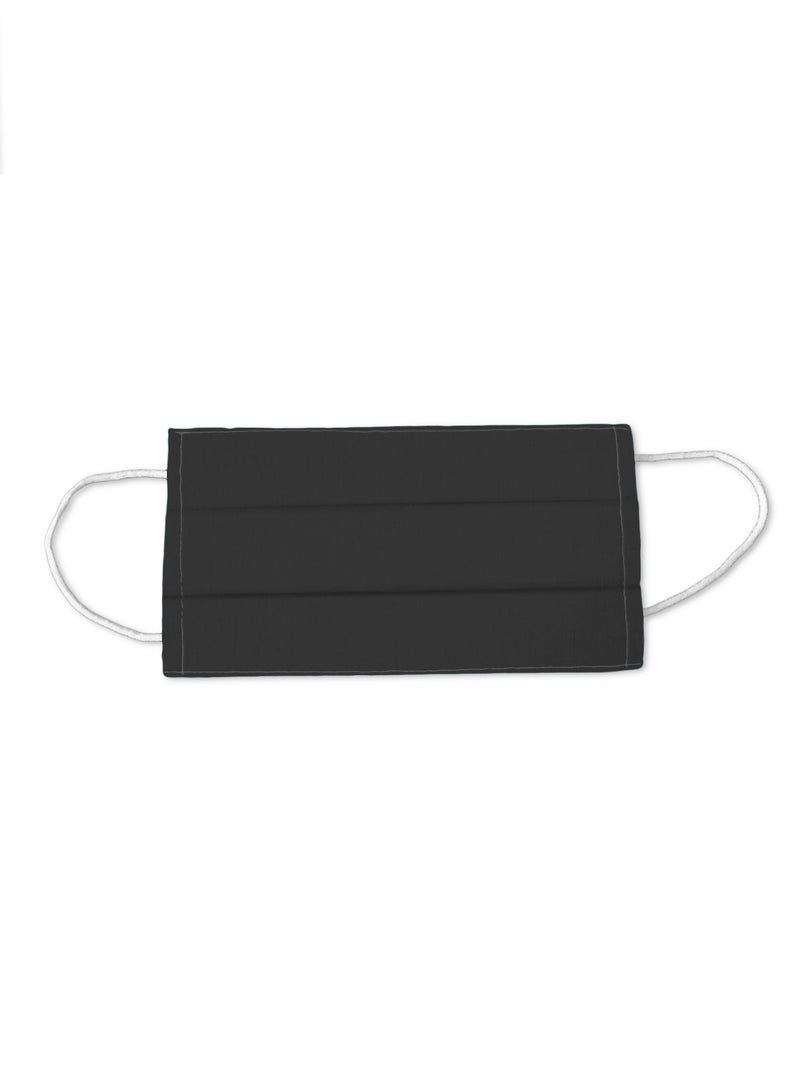 Fridaze 100% Linen Medical Mask Cover - Black