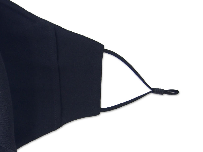 Extra Coverage Fridaze Linen Mask incl. one PM 2.5 Filter - Black