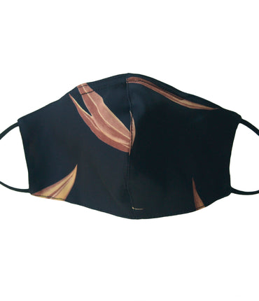 Silks by Fridaze Premium Face Masks Inc. One PM 2.5 Filter - Black Bamboo