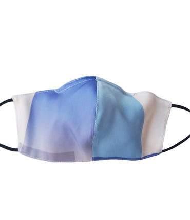 Silks by Fridaze Premium Face Masks Inc. One PM 2.5 Filter - Blue Blocks