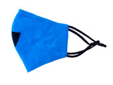 Adults - Fridaze 100% Linen Face Mask (No Filter Included) - Bluebird Shapes