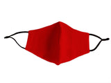 Extra Coverage Fridaze Linen Mask incl. one PM 2.5 Filter - Chili
