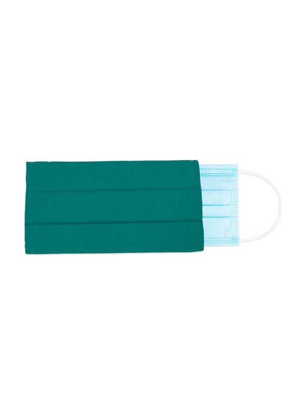 Fridaze 100% Linen Medical Mask Cover - Evergreen