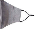 Extra Coverage Fridaze Linen Mask incl. one PM 2.5 Filter - Pebble