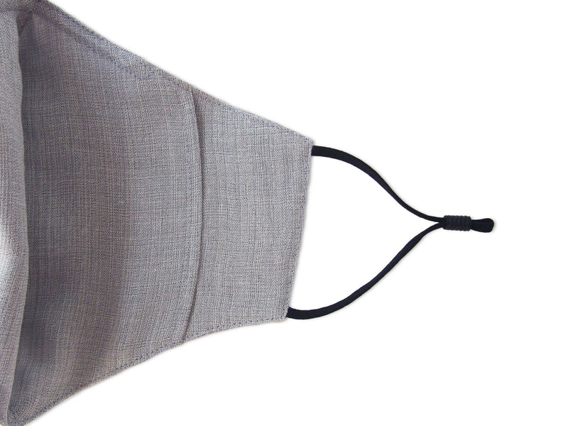 Extra Coverage Fridaze Linen Mask incl. one PM 2.5 Filter - Pebble