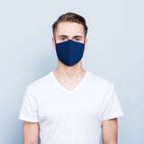 Extra Coverage Fridaze Linen Mask incl. one PM 2.5 Filter - Black