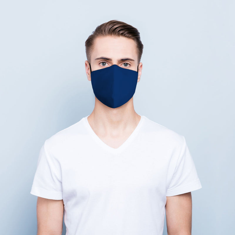 Extra Coverage Fridaze Linen Mask incl. one PM 2.5 Filter - Black