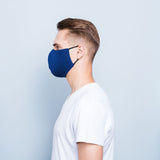 Extra Coverage Fridaze Linen Mask incl. one PM 2.5 Filter - Black