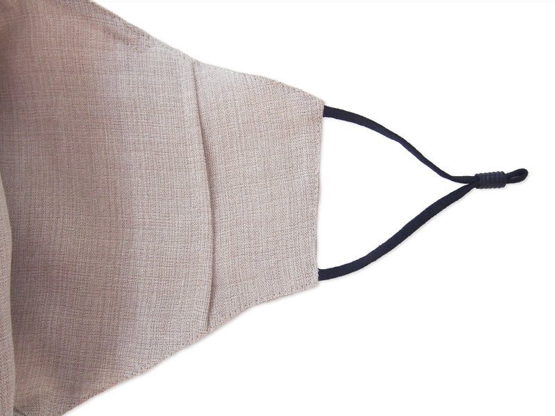 Extra Coverage Fridaze Linen Mask incl. one PM 2.5 Filter - Sand